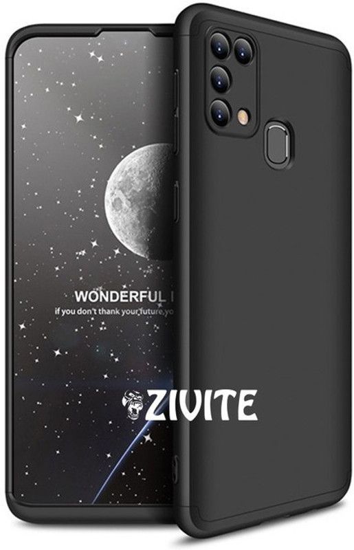 ZIVITE Front & Back Case for Samsung Galaxy M31  (Black, Dual Protection, Pack of: 1)