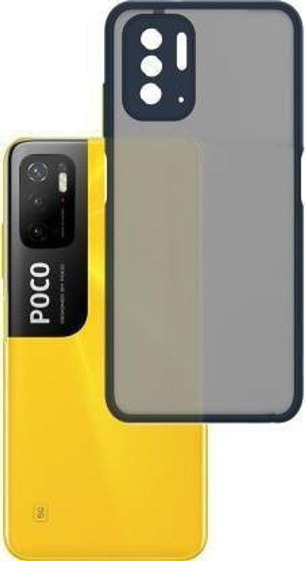 Cermarise Back Cover for Poco M3 Pro 5G  (Blue, Camera Bump Protector, Pack of: 1)