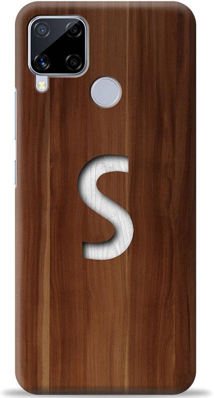 Crafter Back Cover for Realme C15  (Brown, Shock Proof, Pack of: 1)
