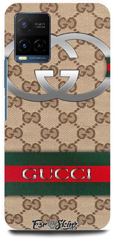 play fast Back Cover for Vivo Y21, V2111 GUCCI, LOGO, SIGN, DESIGN, ART  (Multicolor, Hard Case, Pack of: 1)