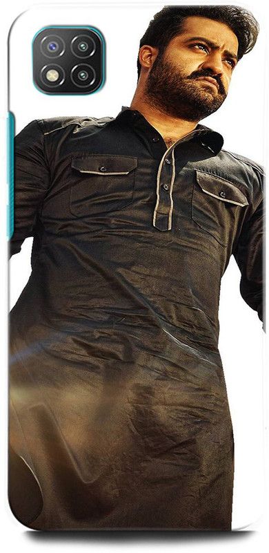 INTELLIZE Back Cover for POCO C3 MZB07RHIN JRNTR, NTR, HERO, TOLLYWOOD, NANDAMURITARAKARAMARAOJR  (Multicolor, Hard Case, Pack of: 1)