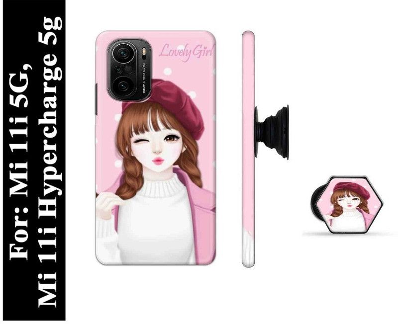 Elite Case Back Cover for Xiaomi Mi 11i 5G, Xiaomi Mi 11i Hypercharge 5G  (Multicolor, Cases with Holder, Pack of: 2)