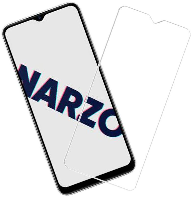 SHREESHA Tempered Glass Guard for Realme Narzo 10A  (Pack of 1)