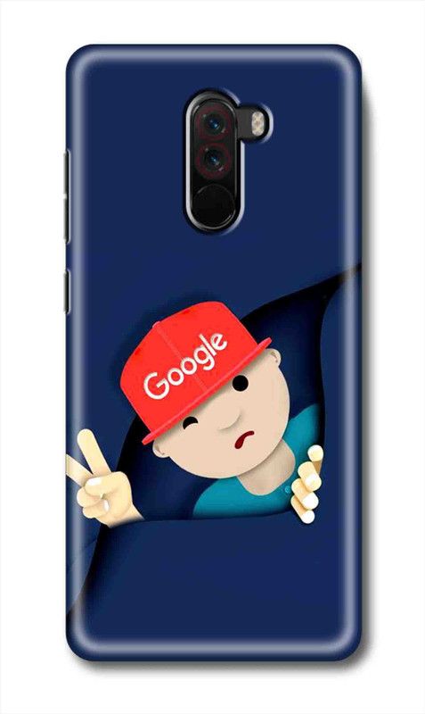 golimar Back Cover for POCO F1  (Multicolor, 3D Case, Pack of: 1)