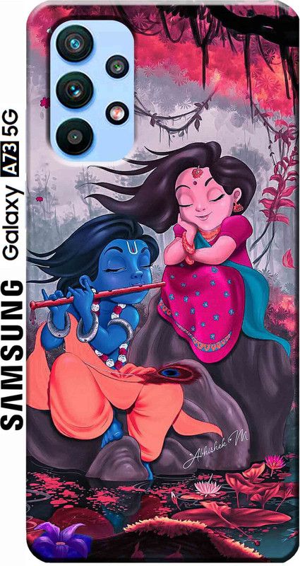 Burdak Back Cover for Samsung Galaxy A73 5G 2803  (Multicolor, Dual Protection, Silicon, Pack of: 1)