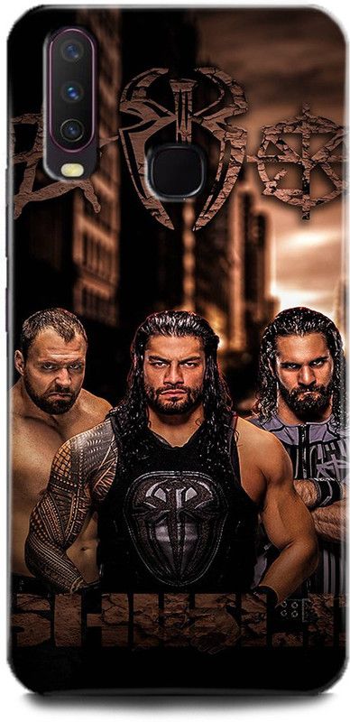 play fast Back Cover for Vivo Y12/1904 ROMAN REIGNS PRINTED  (Multicolor, Hard Case, Pack of: 1)