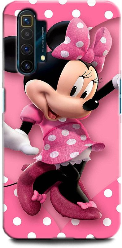 Afterglow Back Cover for Realme X3 MINNIE MOUSE, MICKEY MOUSE, CARTOON, FUNNY, CUTE, LOVE, DISNEY  (Multicolor, Shock Proof, Pack of: 1)