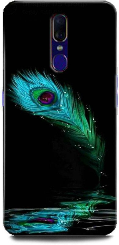 Afterglow Back Cover for OPPO A9 KRISHNA, ALPHABET,GOD, GODDESS, HEARTS, MORPANKH,NATURE  (Multicolor, Shock Proof)