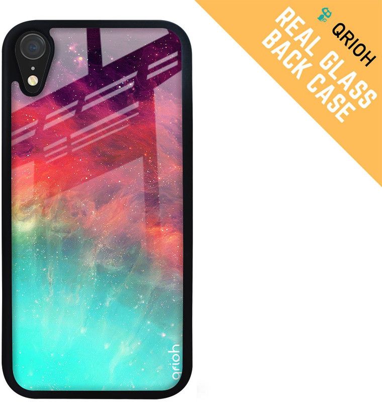 QRIOH Back Cover for Apple iPhone XR  (Multicolor, Shock Proof, Silicon, Pack of: 1)