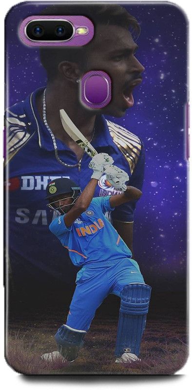 Afterglow Back Cover for Oppo A5s HARDIK PANDAY, SPORTS, CRICKET, PLARYS  (Multicolor, Shock Proof, Pack of: 1)