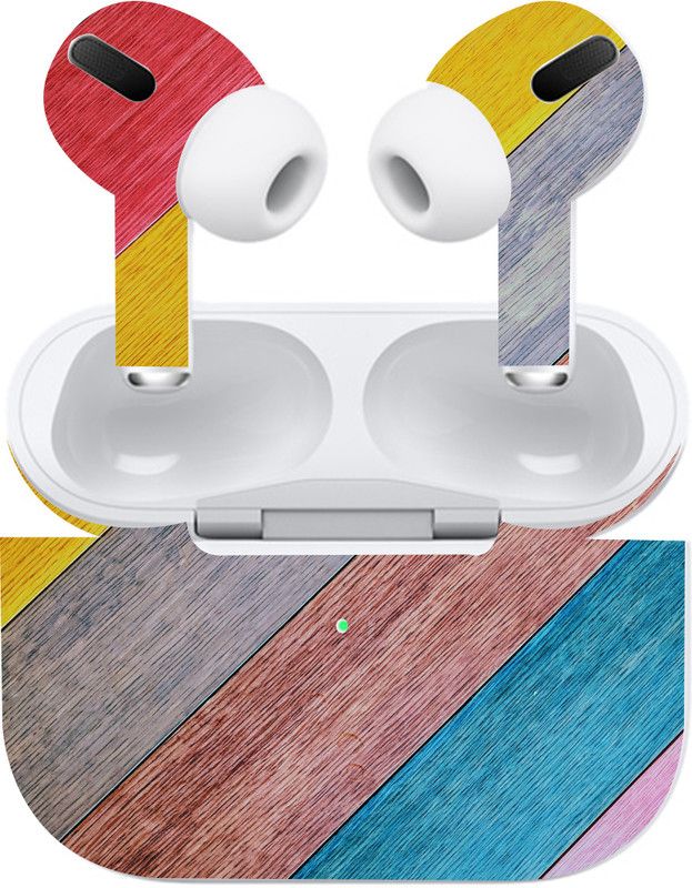 Mclaxa Apple AirPod Pro, apple air pod pro, mclaxa-airpod-pro- Colored Texture Mobile Skin  (Apple airpod pro)