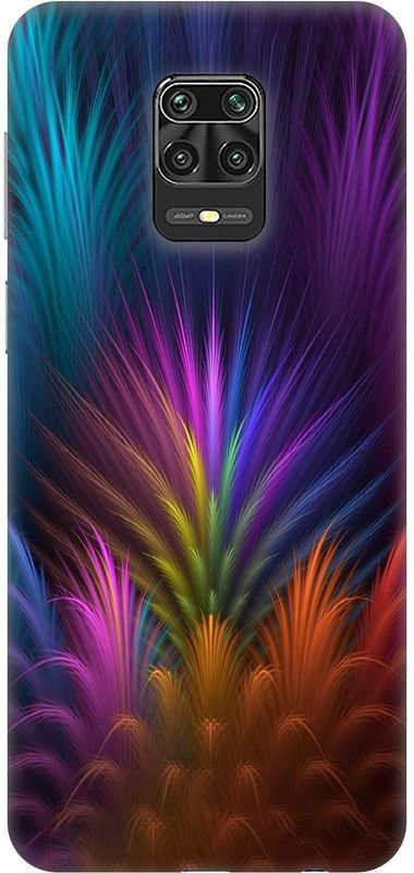 Casotec Back Cover for Mi Redmi Note 9 Pro Max  (Multicolor, 3D Case, Pack of: 1)