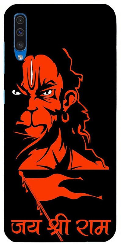 TRUEMAGNET Back Cover for Samsung Galaxy A30s  (Black, Orange, Hard Case)