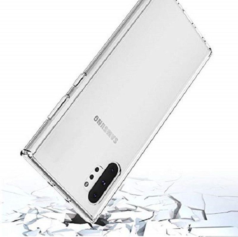 Celzo Back Cover for Samsung Galaxy Note 10 Pro  (Transparent, Silicon, Pack of: 1)
