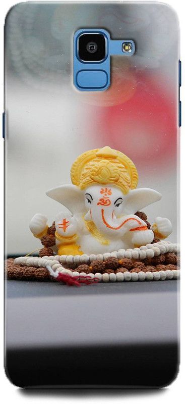 Afterglow Back Cover for SAMSUNG Galaxy J6 GANESH, GOD, GANPATI, GANESH JI  (Multicolor, Shock Proof, Pack of: 1)