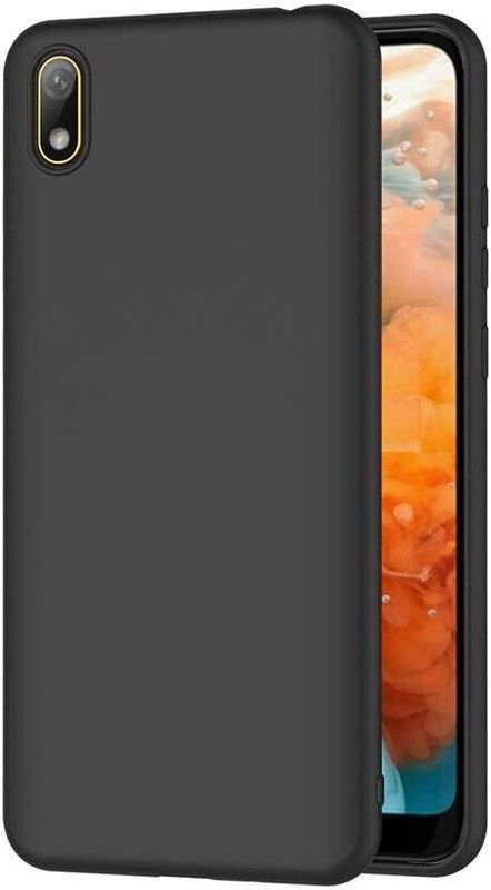 Spectacular ace Back Cover for Samsung Galaxy M01 Core  (Black, Dual Protection, Silicon)