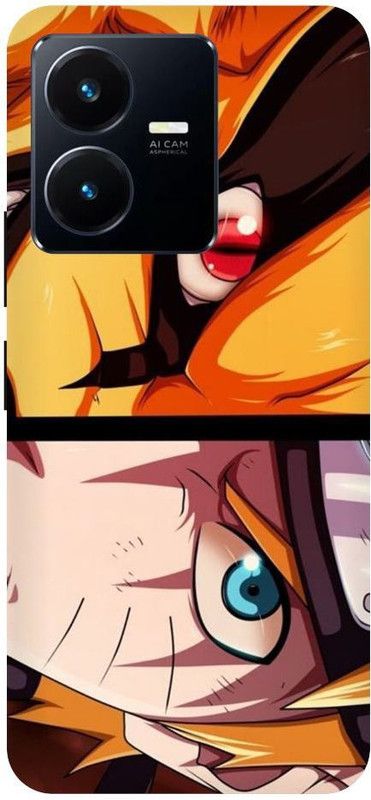 URCHIN Back Cover for Vivo Y22 Naruto-Naruto-Cover-Itachi-Kakashi-Anime-1045  (Multicolor, Shock Proof, Pack of: 1)