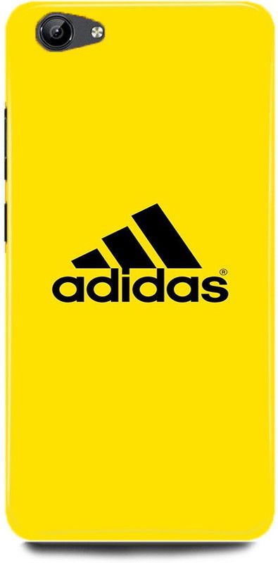 ZIGTOZAG SHOPPE Back Cover for vivo Y53, 1606, ADIDAS, BRAND, COOL  (Yellow, Hard Case)