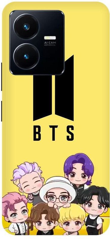 URCHIN Back Cover for Vivo Y22 Tinytan, BTS Tinytan, Cute BTS, BTS410  (Multicolor, Shock Proof, Pack of: 1)