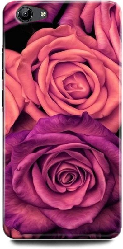 FIKORA Back Cover for Vivo Y71/1724 ROSE FLOWER PRINTED  (Multicolor, Hard Case, Pack of: 1)
