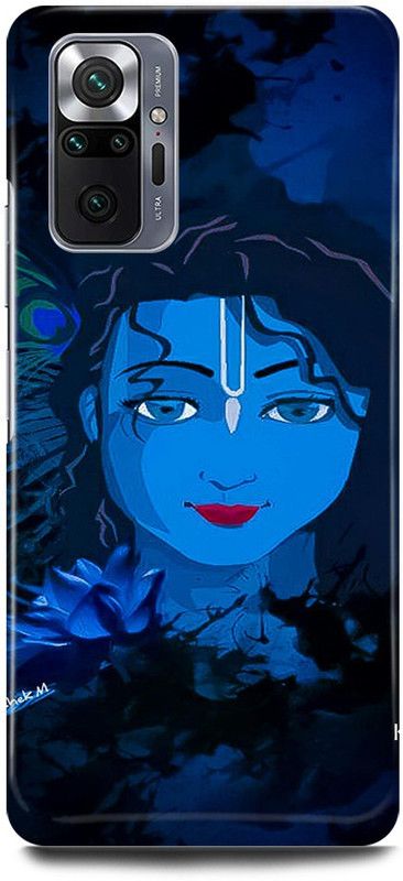 JUGGA Back Cover for Redmi Note 10 Pro Max, KRISHNA, KRISHAN, JI, KANHAIYA, KANHA  (Blue, Hard Case, Pack of: 1)