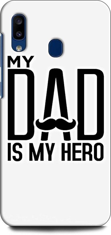 Afterglow Back Cover for SAMSUNG Galaxy M10s MY DAD IS MY HERO, MY DAD, I LOVE MY DAD, LOVE, PARENTS  (Multicolor, Shock Proof, Pack of: 1)