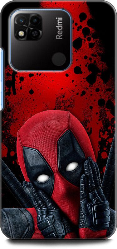 INDICRAFT Back Cover for REDMI 10A Sport DEADPOOL, FUNNY , COMIC, MARVEL, SUPERHERO, COMIC  (Multicolor, Shock Proof, Pack of: 1)