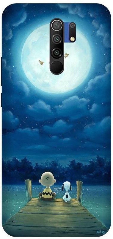 URCHIN Back Cover for Note 8 pro snoopy, night, moon, dog, cartoon, sky  (Multicolor, Shock Proof, Pack of: 1)