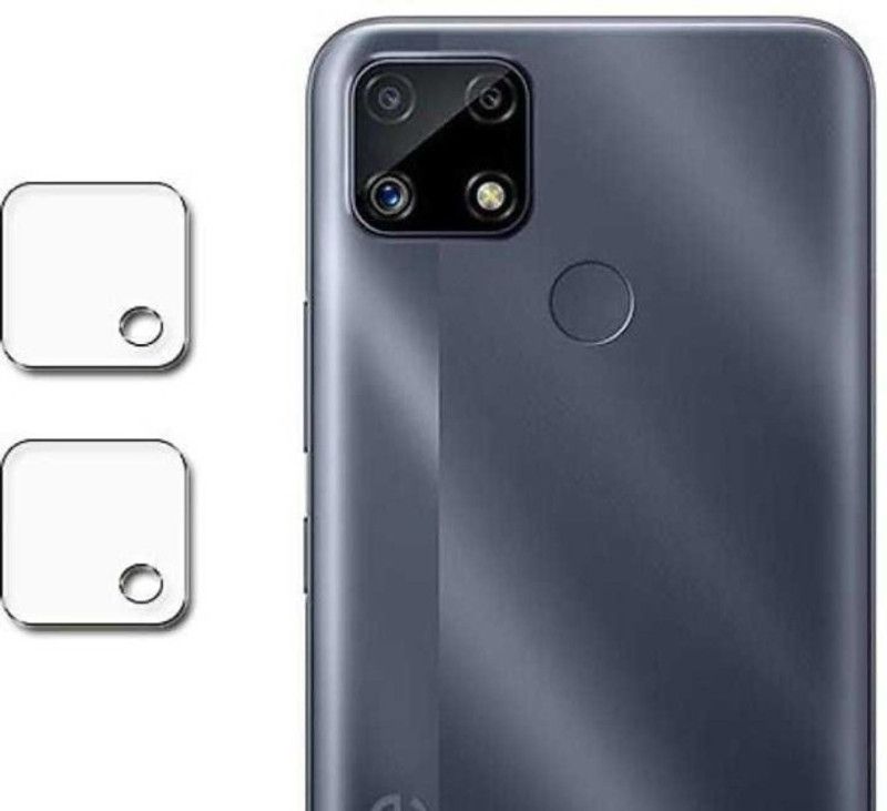 lazzy in hub Back Camera Lens Glass Protector for Realme C25s  (Pack of: 2)