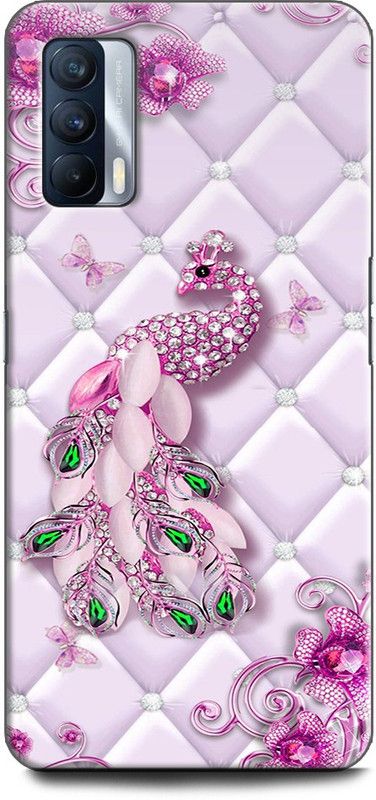 Afterglow Back Cover for Realme X7 PEACOCK, PEAFOWL, BIRD, FEATHER, COLORFULL, ART, TEXTURE, ABSTRACT  (Multicolor, Shock Proof)