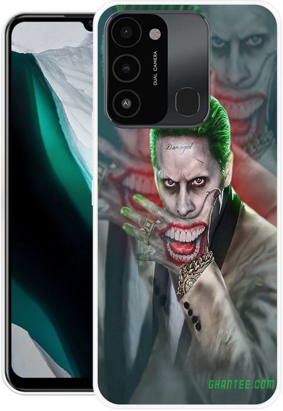 KUDI Back Cover for Tecno Spark 8c  (Multicolor, Grip Case, Silicon, Pack of: 1)
