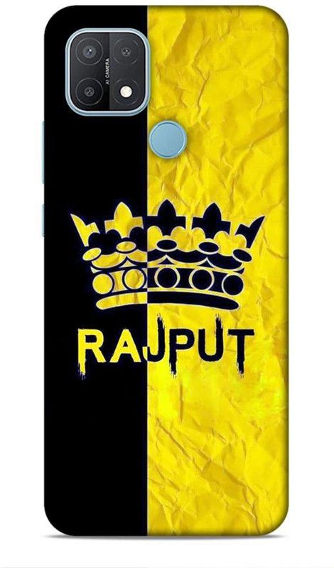 SmashItUp Back Cover for Oppo A15 Rajput / Caste  (Multicolor, Hard Case)