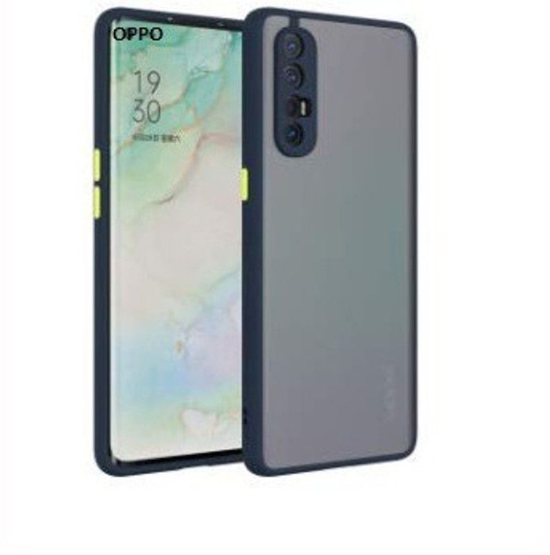 Aspir Back Cover for Oppo Reno 3 Pro  (Blue, Pack of: 1)