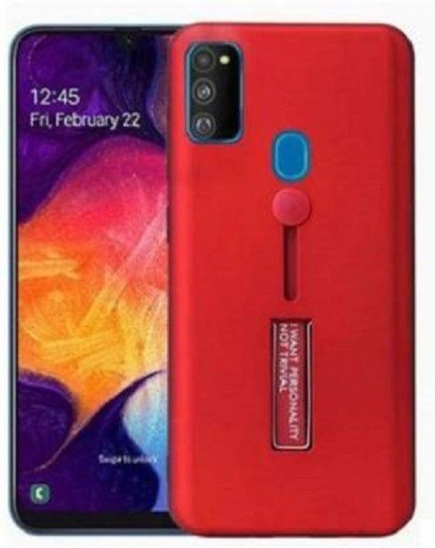 Wellchoice Back Cover for Samsung Galaxy M30s  (Red, Grip Case, Pack of: 1)