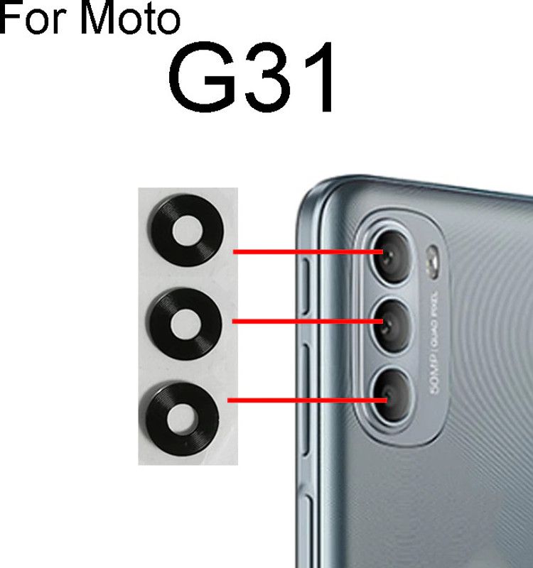 KAZUKI Back Camera Lens Glass Protector for Mobile  (Pack of: 1)