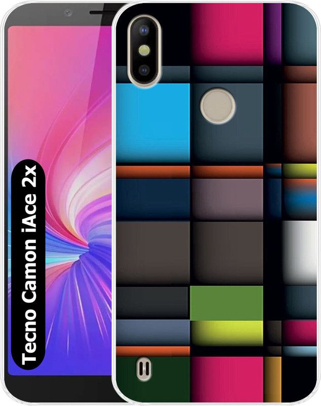 Cooltrend Back Cover for Tecno Camon I Ace 2X  (Multicolor, Flexible, Silicon, Pack of: 1)