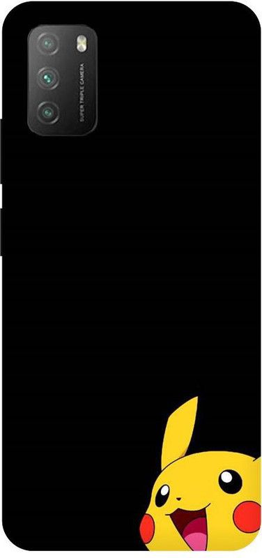 URCHIN Back Cover for Poco M3 Pikachu, Cartoon, Pokemon, Cute, Pikachu Pokemon, Love  (Multicolor, Shock Proof, Pack of: 1)