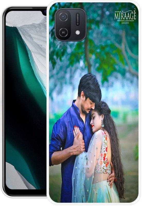 Looy Back Cover for Oppo A16k  (Green, Flexible, Silicon, Pack of: 1)