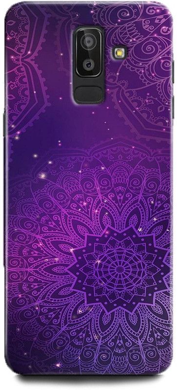 Afterglow Back Cover for Samsung Galaxy J8  (Purple, Shock Proof, Pack of: 1)