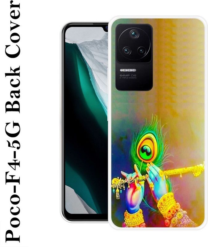 LOVETHINK Back Cover for Poco F4 5G  (Multicolor, Grip Case, Silicon, Pack of: 1)