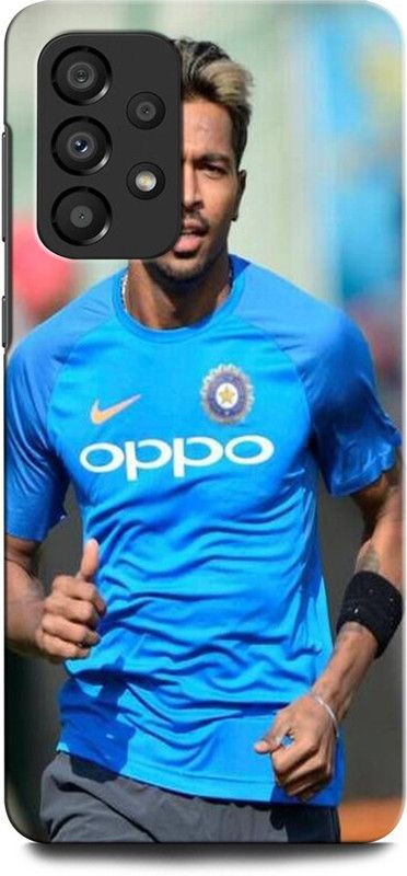 GRAFIQE Back Cover for SAMSUNG Galaxy A33 HARDIK PANDYA, INDIA, CRICKET, PLAYER, SPORTS, CAPTAIN  (Multicolor, Shock Proof, Pack of: 1)