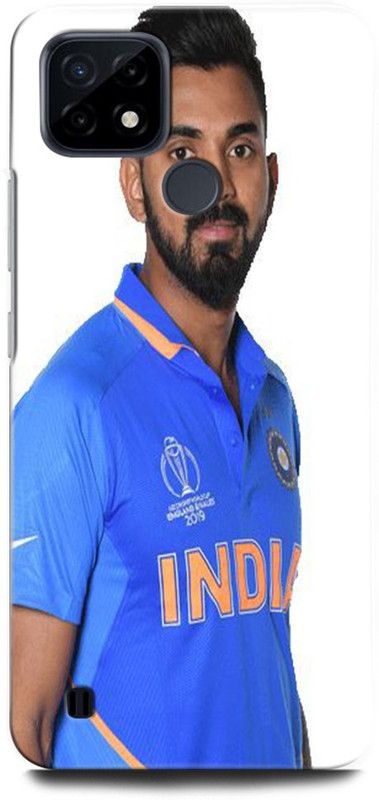 ORBIQE Back Cover for Realme C25Y RMX3265 KL RAHUL, INDIA, CRICKET, PLAYER, SPORTS, CAPTAIN, LOKESH RAHUL  (Multicolor, Hard Case, Pack of: 1)