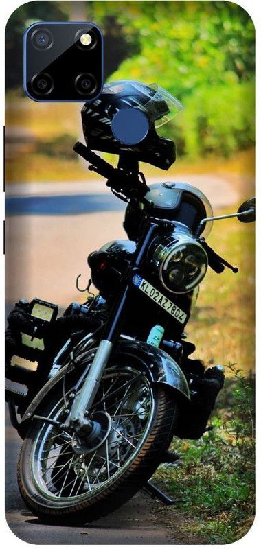 Yoprint Back Cover for Realme C25 Sports Bike Printed back Cover  (Multicolor, Hard Case, Pack of: 1)