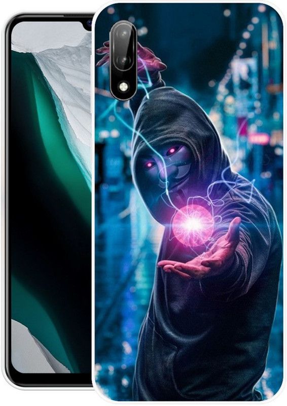 DESILOVE Back Cover for LG W11  (Multicolor, Grip Case, Silicon, Pack of: 1)