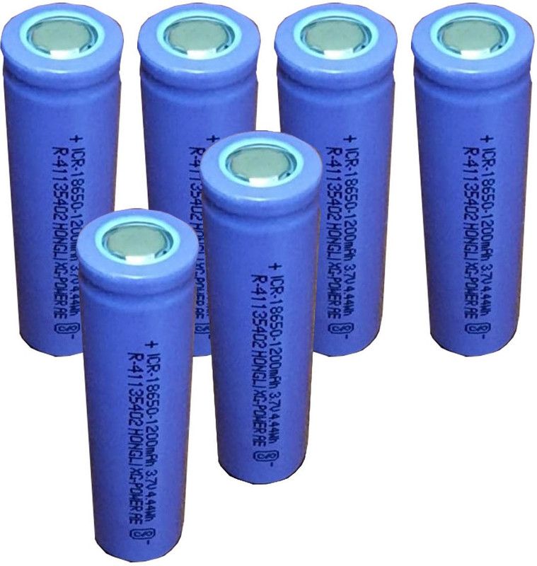 Hongli Lithium ion Cell 1200 mah (it is not AA and AAA Size) (Pack of 6 Piece)  Battery  (Pack of 6)