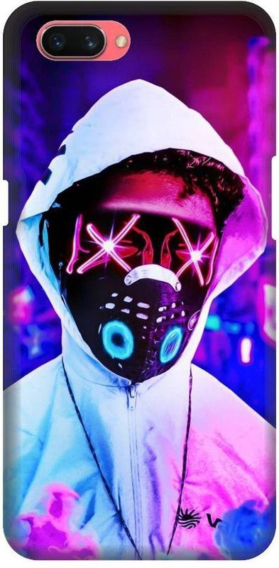URCHIN Back Cover for Realme 1 Neon, Neon Devil, Neon boy, Neon cool  (Multicolor, Shock Proof, Pack of: 1)