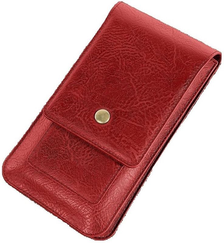 HARITECH Pouch for Samsung Galaxy A51 / Samsung Galaxy A20s  (Red, Magnetic Case, Pack of: 1)