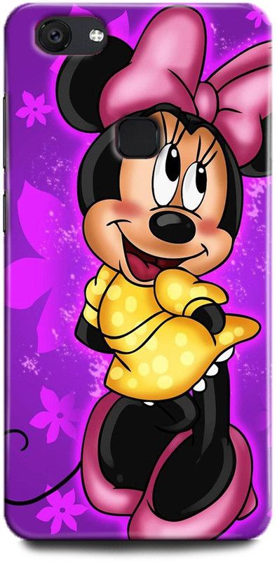 INTELLIZE Back Cover for Vivo V7/1718 micky mouse,Printed  (Multicolor, Shock Proof, Pack of: 1)