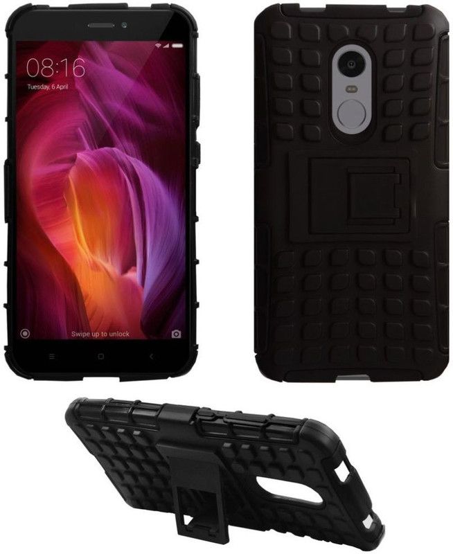 CELLCAMPUS Back Cover for Mi Redmi Note 5  (Black, Pack of: 1)