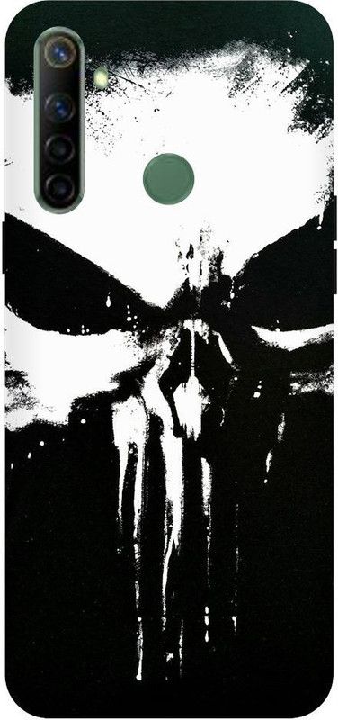 URCHIN Back Cover for Realme5 Punisher, Punisher logo, Skull, Ghost  (Multicolor, Shock Proof)